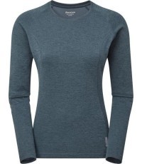 Moteriški marškinėliai Montane Dart Long Sleeve - Violetinė - M