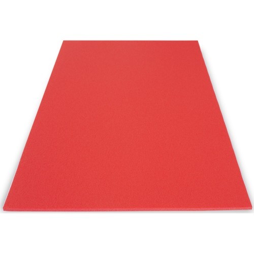 Yate aerobikas paklājs, sarkans, 8 mm