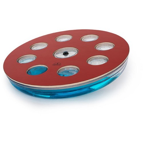 Balance Board with Water NOHrD Eau-Me Board Red