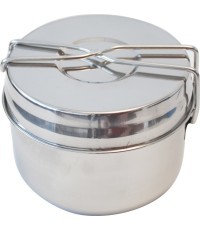 Puodų rinkinys Yate Basic Pot, 3 dalių, nerūdijantis plienas