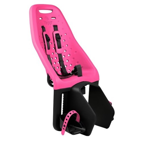 Child Bike Seat Thule Yepp Maxi, Rack Mount, Pink
