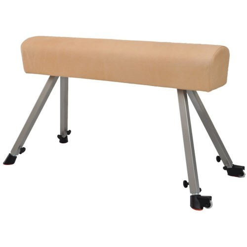 Vaulting Horse Coma-Sport GS-205 – Metal Legs, Natural Leather