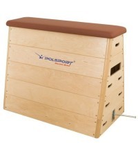 Vaulting Box Polsport, 5 Parts, With Roller System