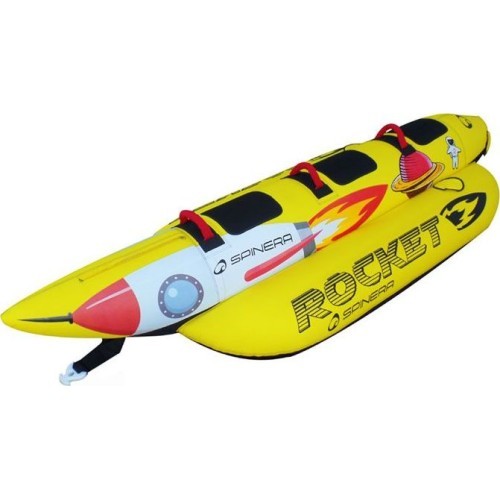 Spinera Rocket 3 piepūšamā ūdens atrakcija-banāns