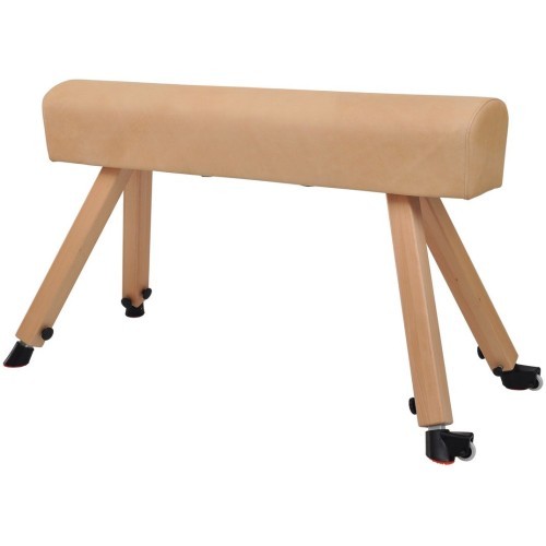 Vaulting Horse Coma-Sport GS-322 – Wooden Legs, Natural Leather