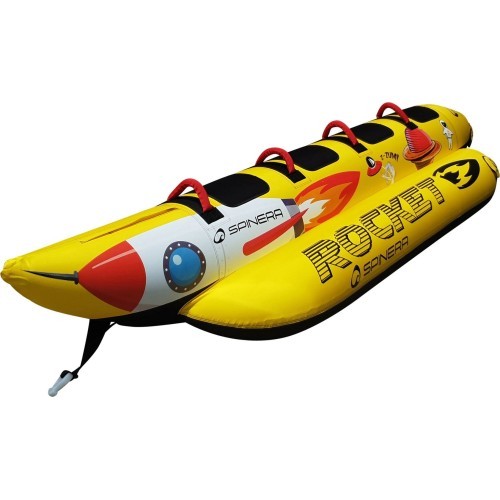 Spinera Rocket 4 piepūšamā ūdens atrakcija-banāns