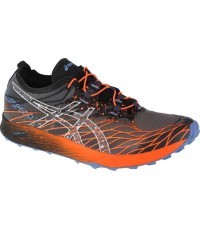 Bėgimo batai Asics Fujispeed M, juodi-oranžiniai