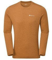 Vyriški marškinėliai Montane Dart Long Sleeve - XL - Oranžinė