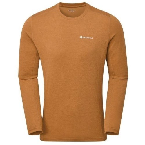 Мужская футболка Montane Dart Long Sleeve T-Shirt - XL - оранжевый