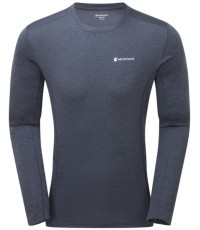 Vyriški marškinėliai Montane Dart Long Sleeve - XL - Tamsiai mėlyna (deep ink)