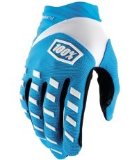 Motocross Gloves 100% Airmatic Blue - Mėlyna