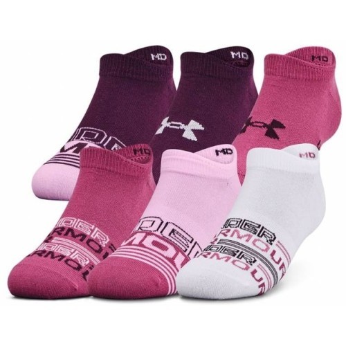 Женские носки No-Show Socks Under Armour Essential - 6-Pack - Pink Quartz