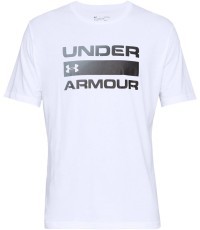 Vyriški marškinėliai Under Armour Team Issue Wordmark SS - Balta