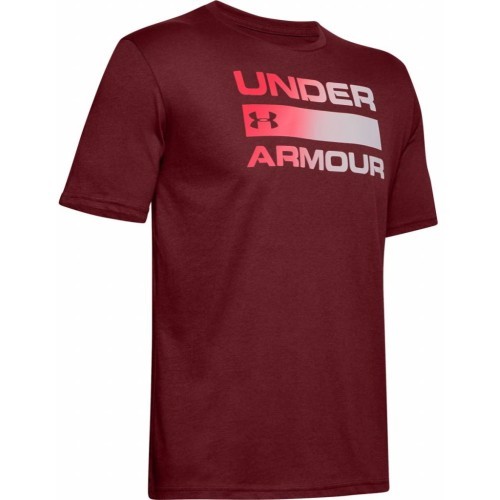 Vīriešu krekliņš Under Armour Team Issue Wordmark SS T-krekls - Cordova