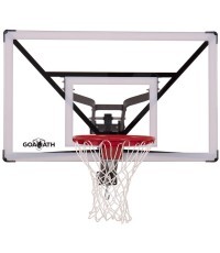 Basketbola grozs ar vairogu Goaliath GoTek 54 sienā stiprināms