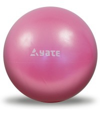 Gimnastikos kamuolys Yate Over, 26 cm - rožinis