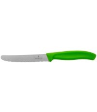 Victorinox nazis tomātiem 6.7836.L114, zāģēts, 11cm, zaļš