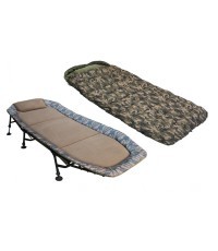 Kėdė-gultas ir miegmaišis Zfish Flat Camo 220x100cm