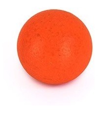 Futbolo kamuolys, kamštinis, neoninės raudonos spalvos, rinkinys, 10 vnt.