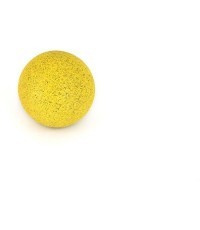 Futbolo kamuolys, kamštinis, geltonos spalvos, rinkinys, 10 vnt.