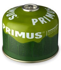 Vasarinis dujų balionėlis Primus Self-Sealing, 230g, žalias