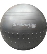 Treniruočių kamuolys inSPORTline Relax Ball 65 cm - Pilka
