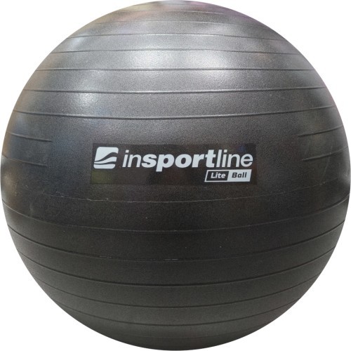 Treniņu bumba inSPORTline Lite Ball 75 cm - Black
