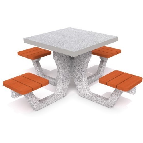 Concrete Picnic Table Inter-Play 01