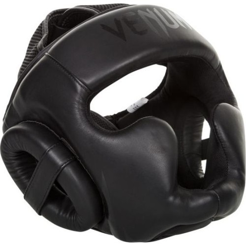 Боксерский шлем Venum Challenger 2.0 - черный/черный