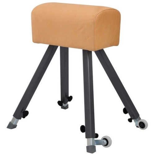 Vaulting Buck Coma-Sport GS-333– Metal Legs, Natural Leather