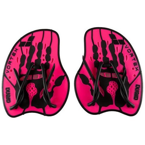 Перчатки для плавания Arena Vortex Evolution, розово-черные - 95