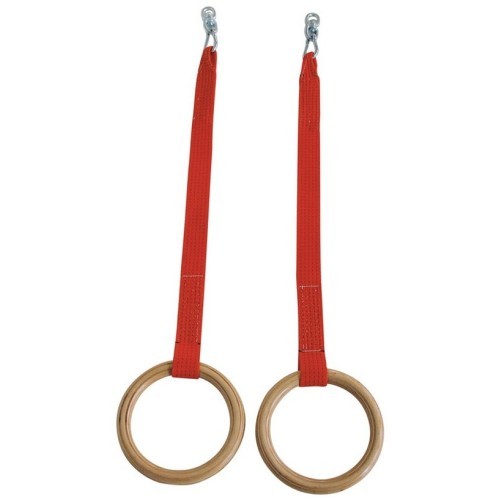 A Set Of Gymnastic Rings With Belt Straps Coma-Sport GS-229
