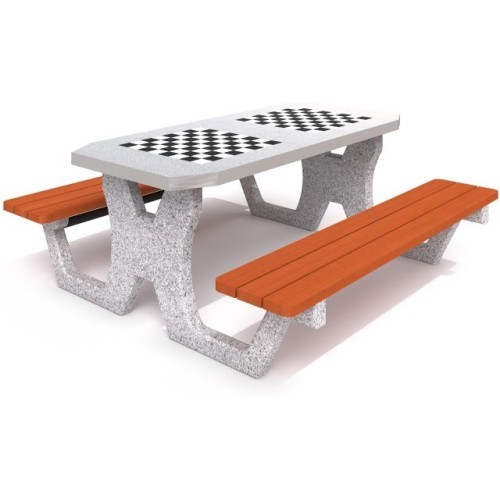 Concrete Table for Chess - Checkers Inter-Play 02