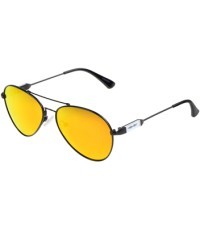 Saulės akiniai ActiveSol Kids Iron Air, oranžiniai-veidrodiniai