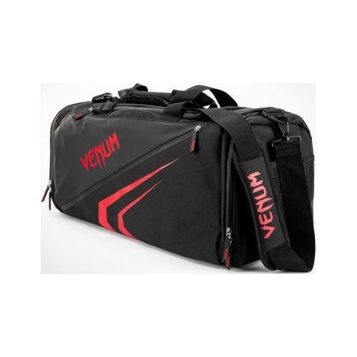 Спортивная сумка Venum Trainer Lite Evo - черный/красный