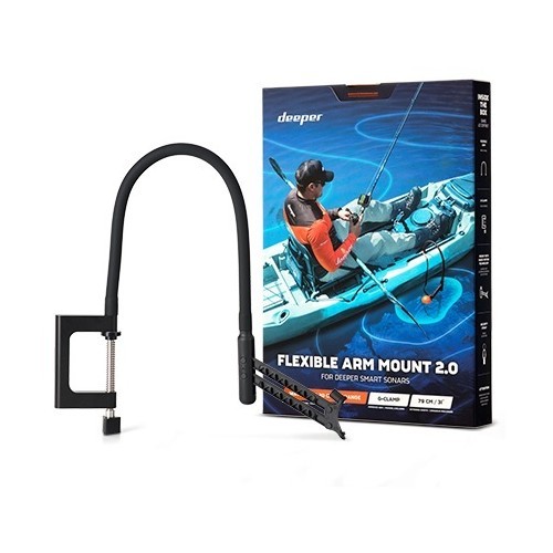 Flexible Arm Mount for Boats or Kayaks Deeper Sonar 2.0