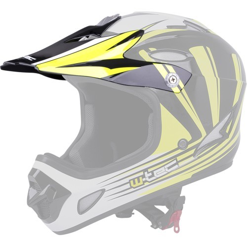 Сменный носик для шлема FS-605 W-TEC - Yellow Graphic