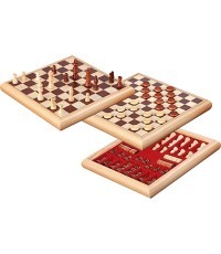 Šachmatų ir šaškių rinkinys Philos 32x32 cm