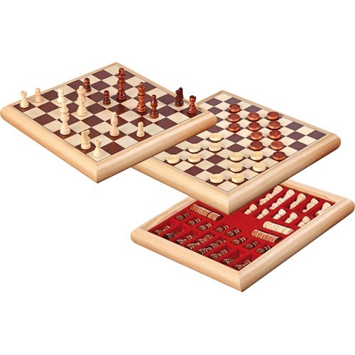 Шахматно-шашечный набор Philos 32x32 см