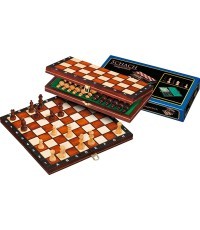 Дорожный шахматный набор Philos, магнитный 6,5x13,5 см