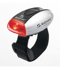 Galinė lempa Sigma Micro Silver/LED red