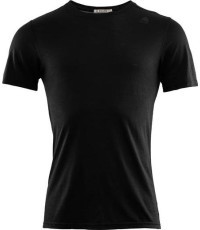 Vyriški marškinėliai Aclima LW Undershirt Tee, juodi, dydis S - 123