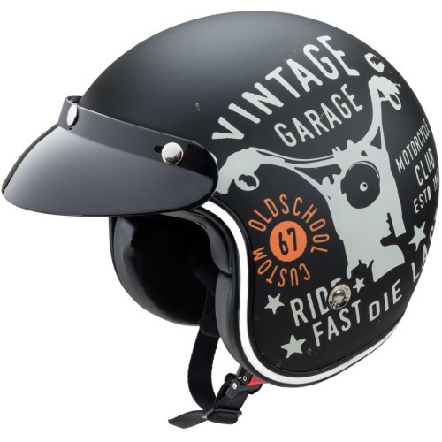 Мотоциклетный шлем W-TEC Café Racer - 3Ways Surf