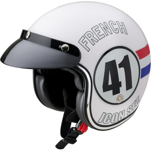 Motocikla ķivere W-TEC Café Racer - French 41