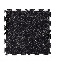 Guminė danga – dėlionė, juoda/balti taškeliai, mozaika EPDM