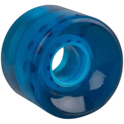 Мини-скейтборды прозрачное колесо 60x45 мм - Blue