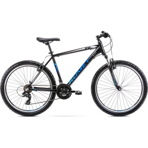 Велосипед Dviratis Romet Rambler R6.1 26" 2022 чёрно-синий