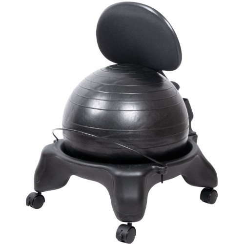 Krēsls ar bumbu līdzsvara treniņiem inSPORTline G-Chair