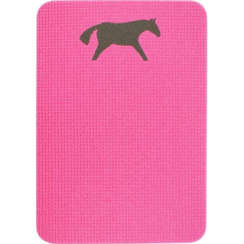 Yate Zirgs, 400x285x10 mm, rozā/pelēks