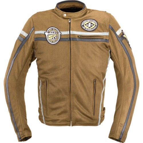 Мужская мотоциклетная куртка W-TEC Bellvitage Brown - Brown